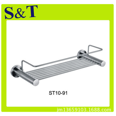 【外貿(mào)工廠 不銹鋼毛巾架浴巾架 單層毛巾架單層浴巾架 帶護(hù)欄】?jī)r(jià)格,廠家,圖片,其他水暖衛(wèi)浴五金,蓬江區(qū)夢(mèng)溪金屬制品廠-